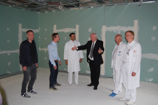 Besichtigung der Physiotherapie in Landau