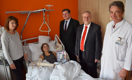 Bescherung im Krankenkaus