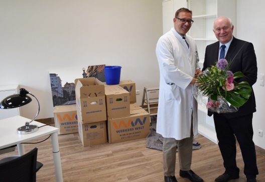 Blumen zum Umzug